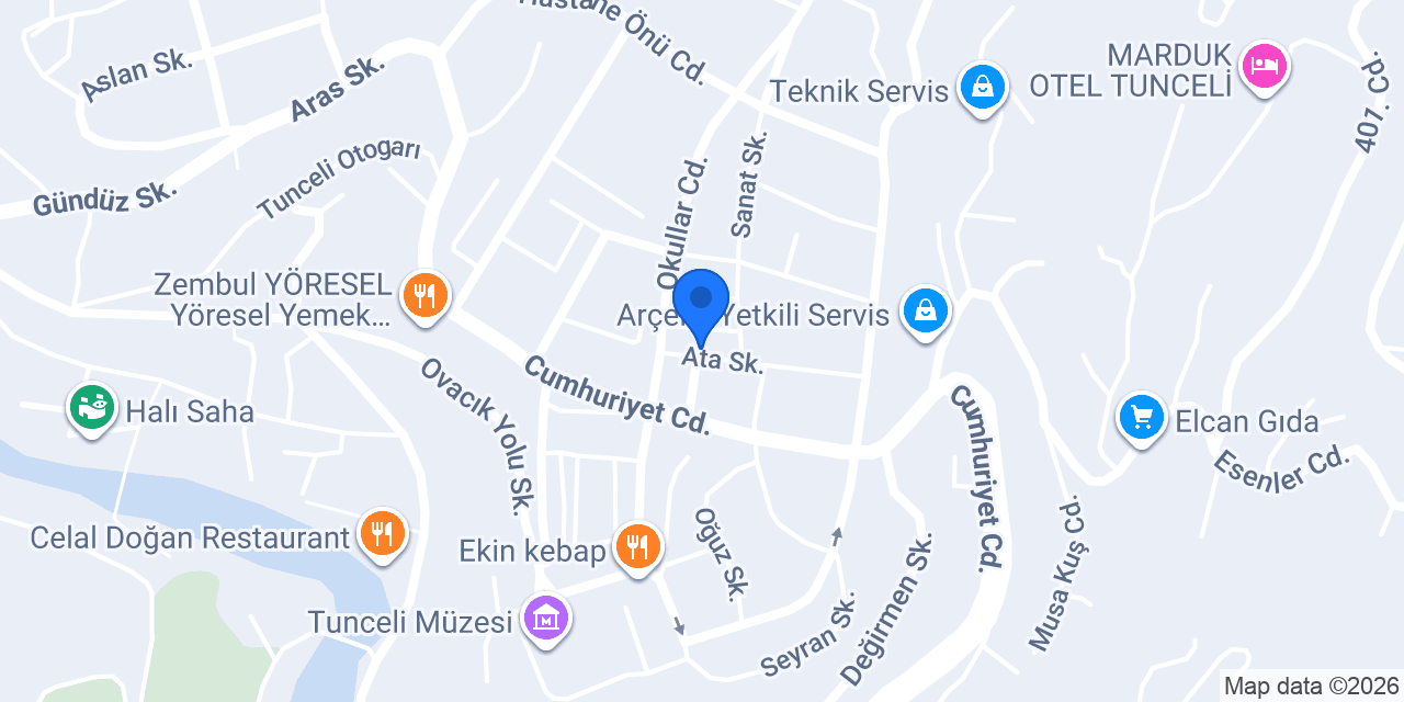 Royal Demir Hotel konumu