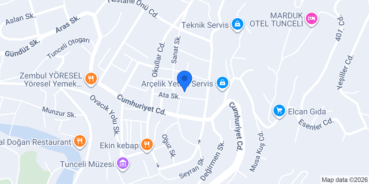AMC KILIÇ İNŞAAT konumu