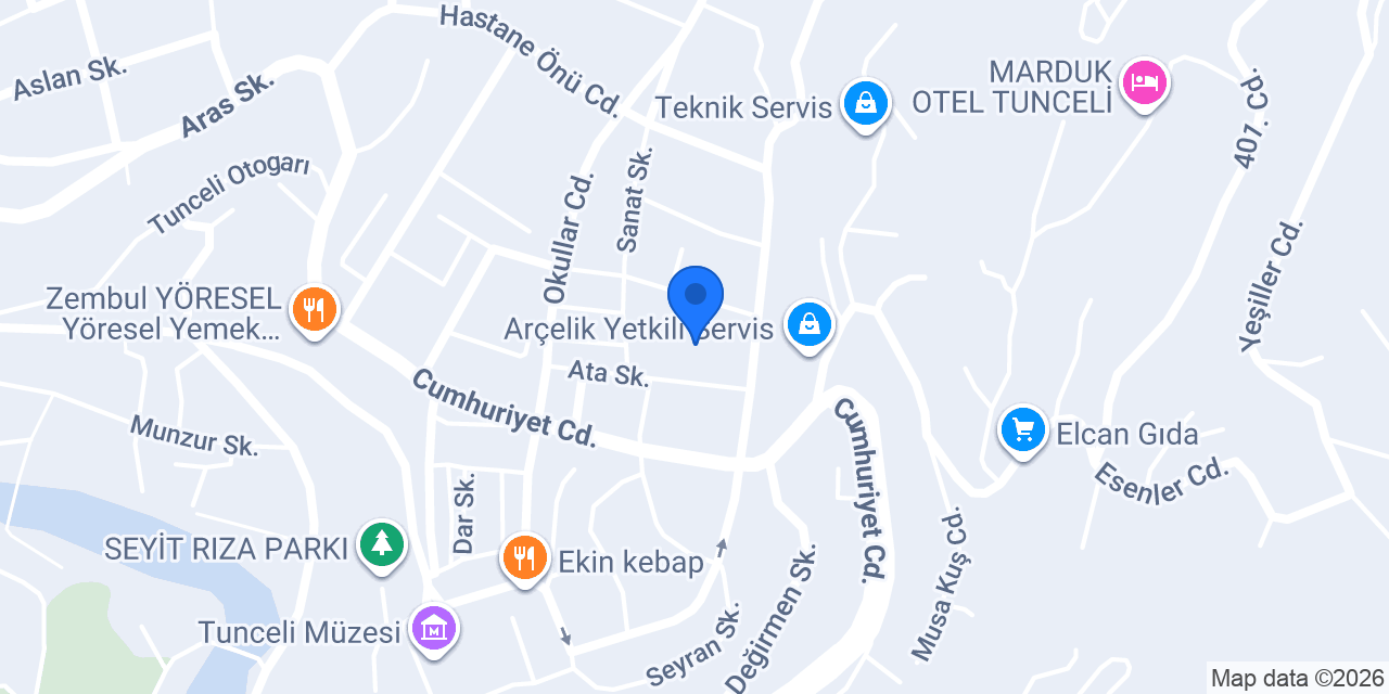 Zirve Elektirik konumu