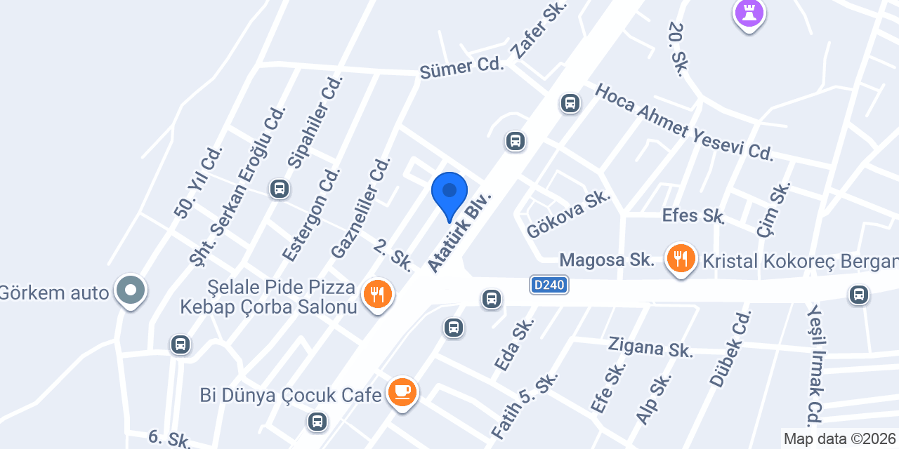 Aygaz Tüp Bayisi konumu