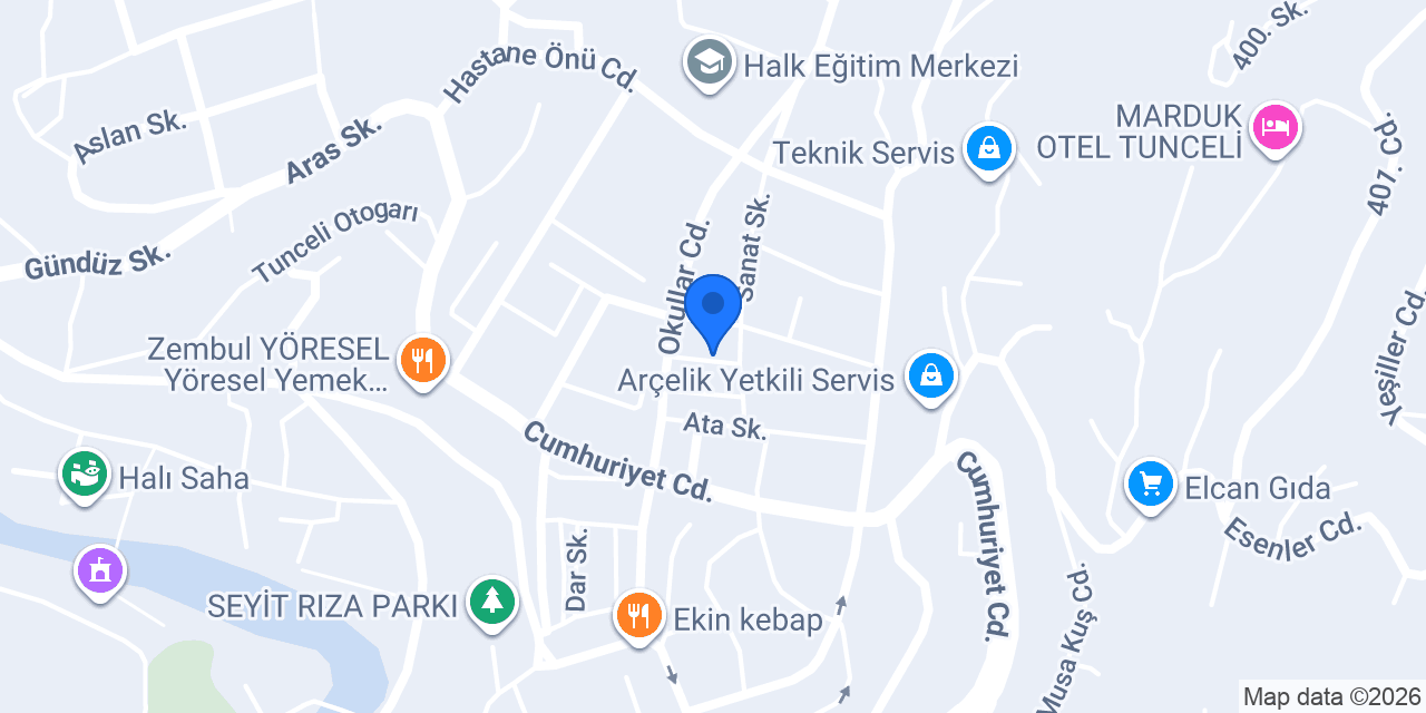 KOÇ İNŞAAT YAPIM-PLAN-PROJE konumu