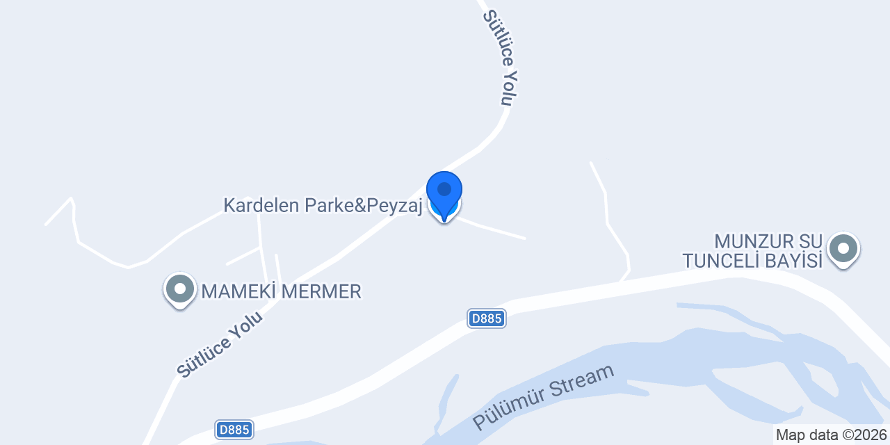 Kardelen Parke&Peyzaj konumu