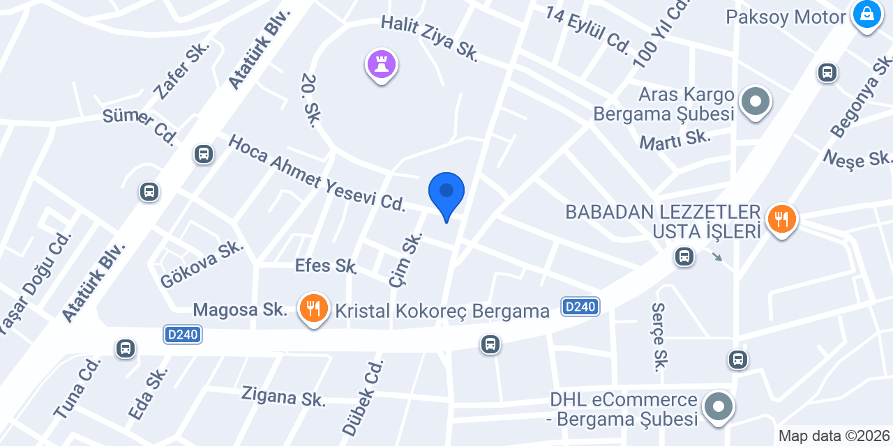Vikont Coffee & Roastery Bergama / Maltepe konumu