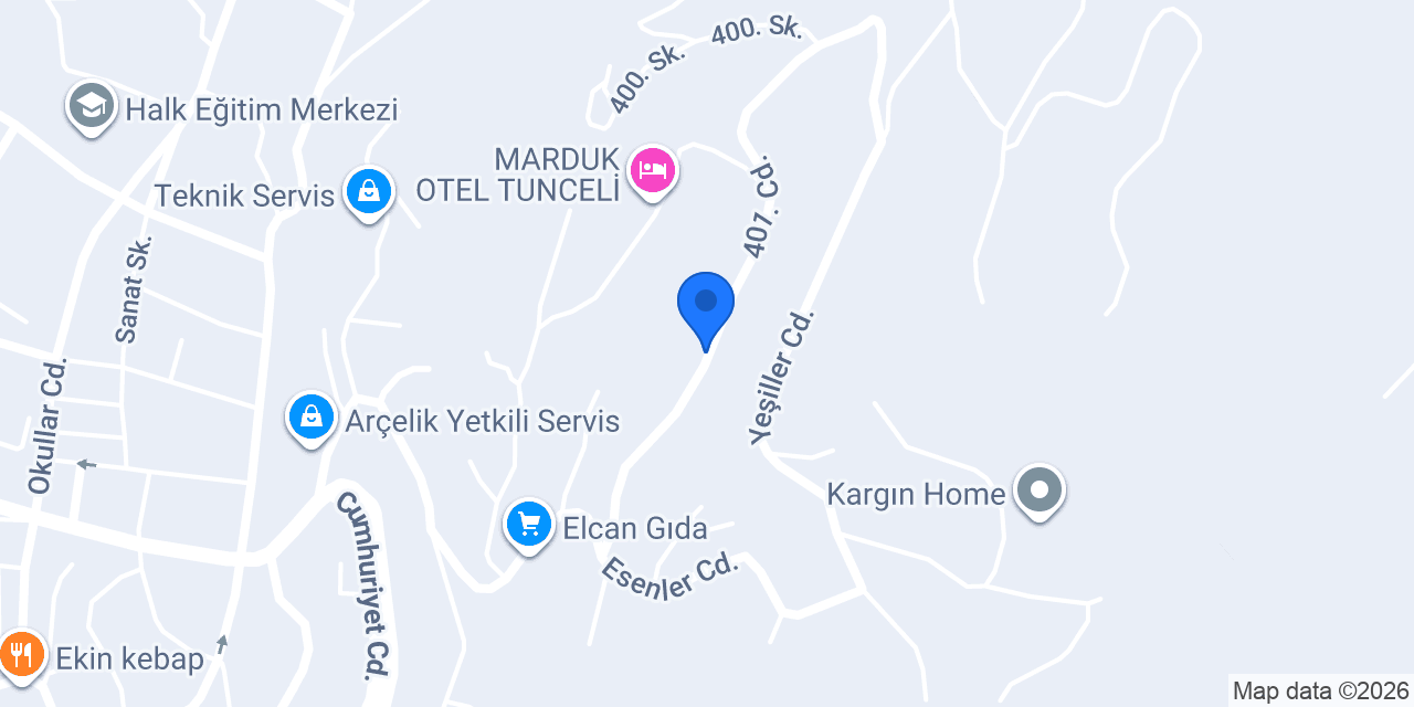 Çarşı Eczanesi konumu