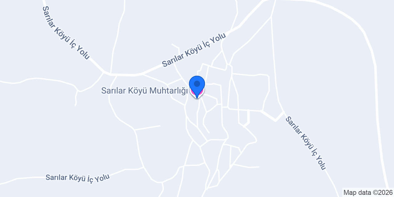 Sarılar Köyü Muhtarlığı konumu