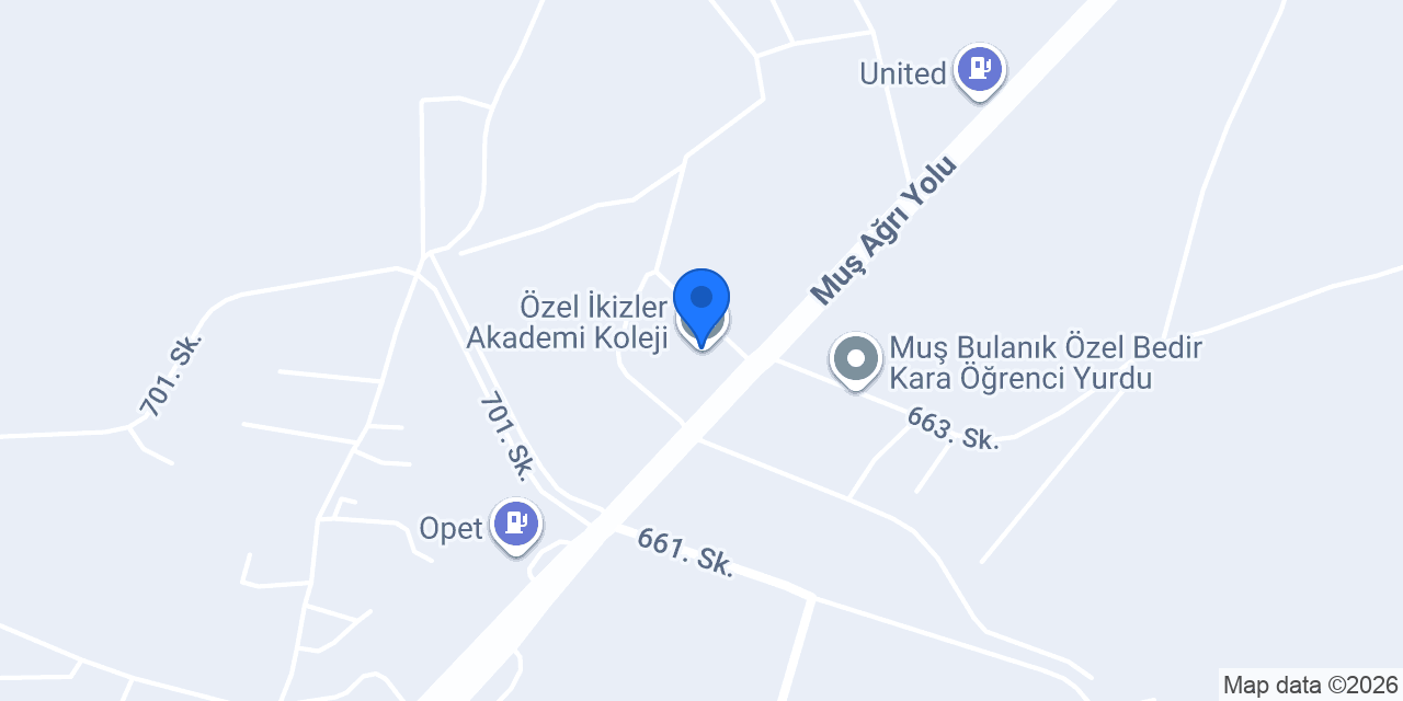 Özel İkizler Akademi Koleji konumu