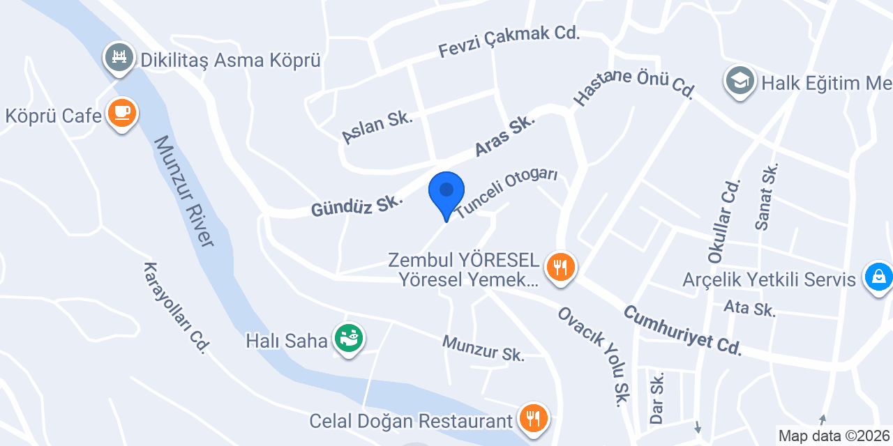 Terminal Taksi konumu