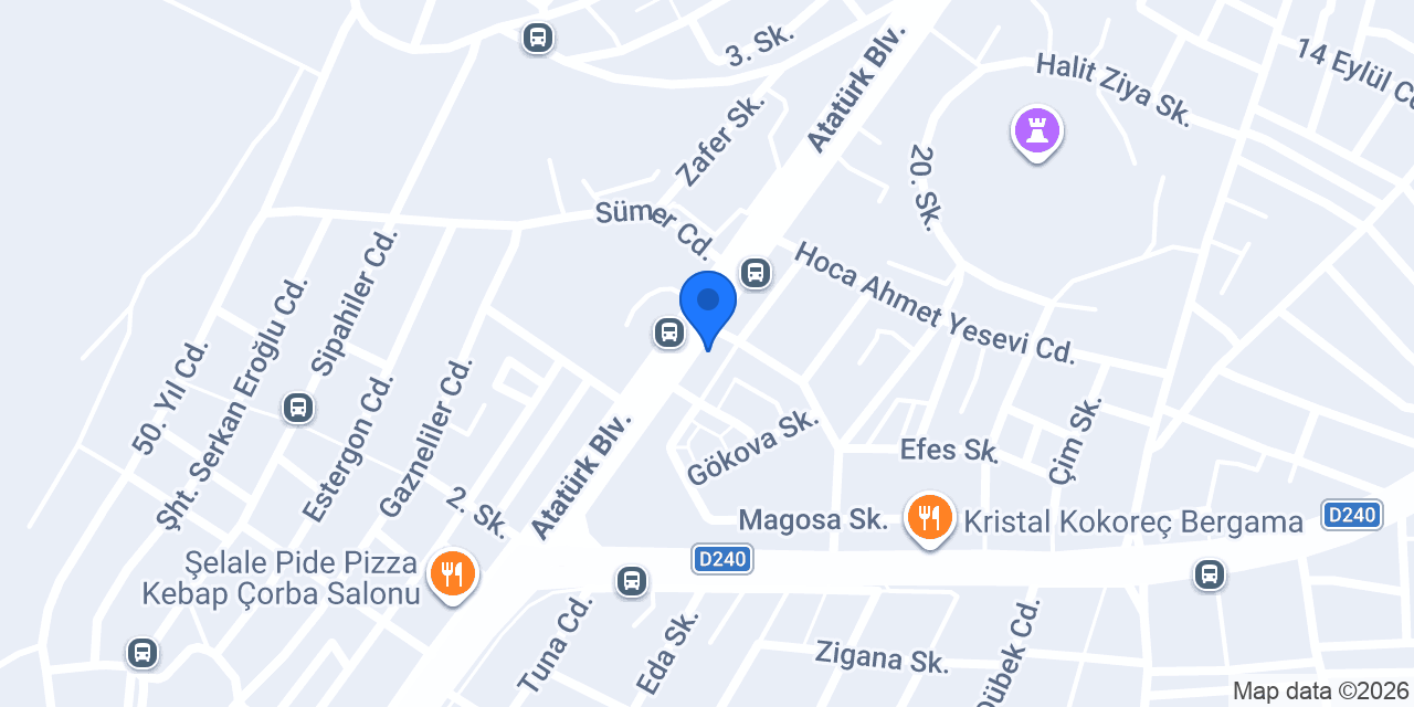 Bergama Toprak Yapı Dekorasyon/Yapı Market (Filli boya) konumu