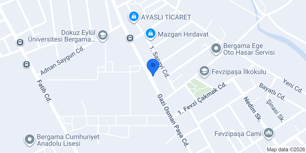 Bergama Lazer konumu