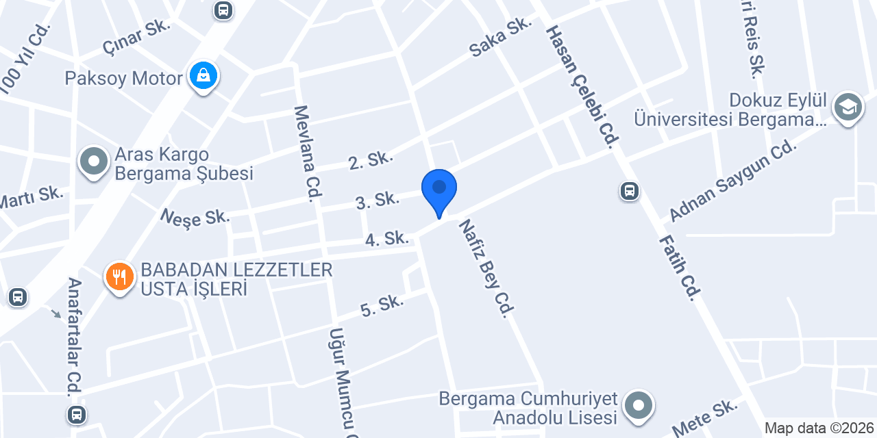 Yeni Hayat Kahvesi konumu