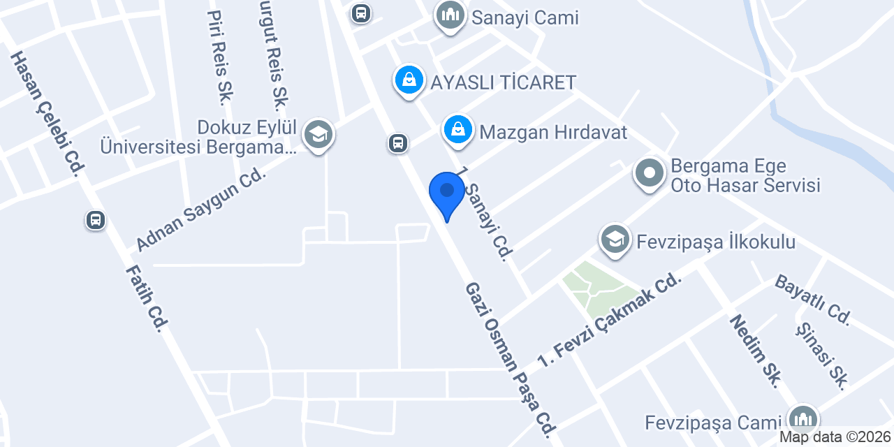 Hacıoğullar Ekmek Sanayi konumu