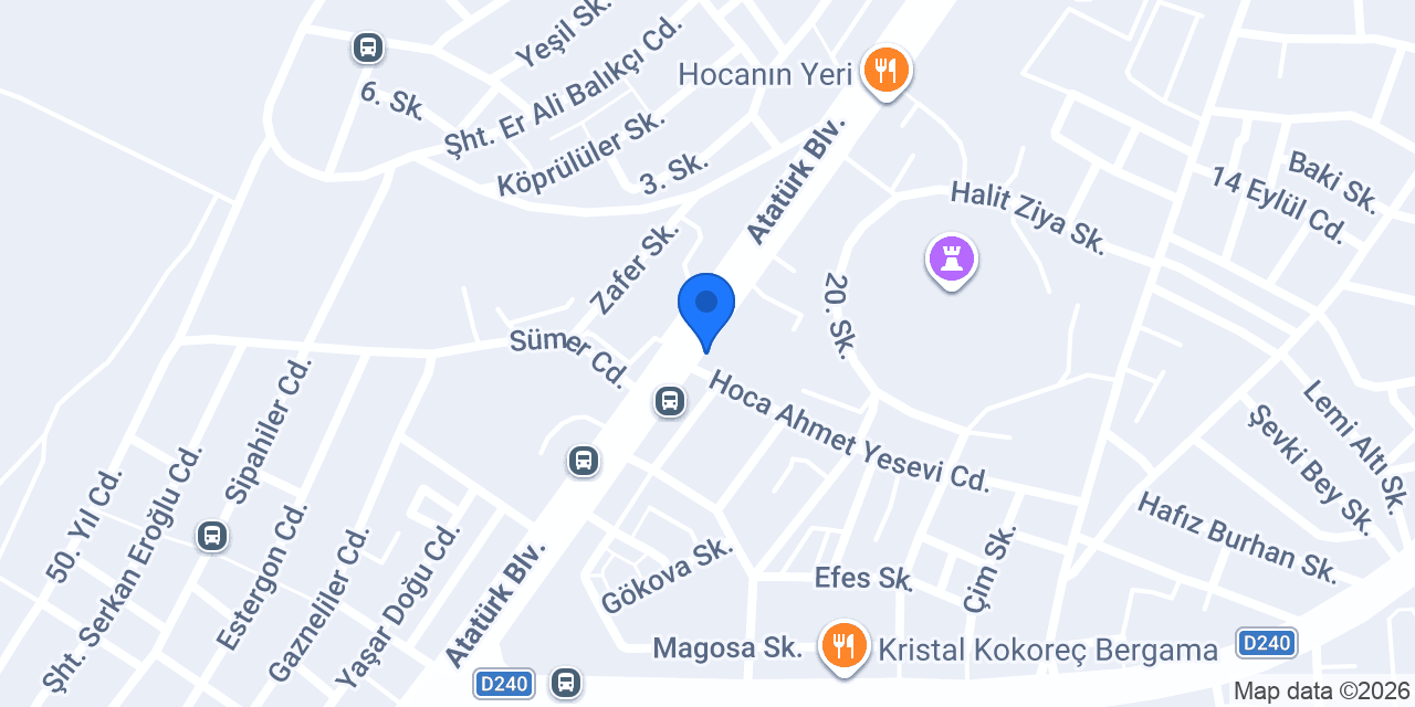 Engelsiz kafe konumu