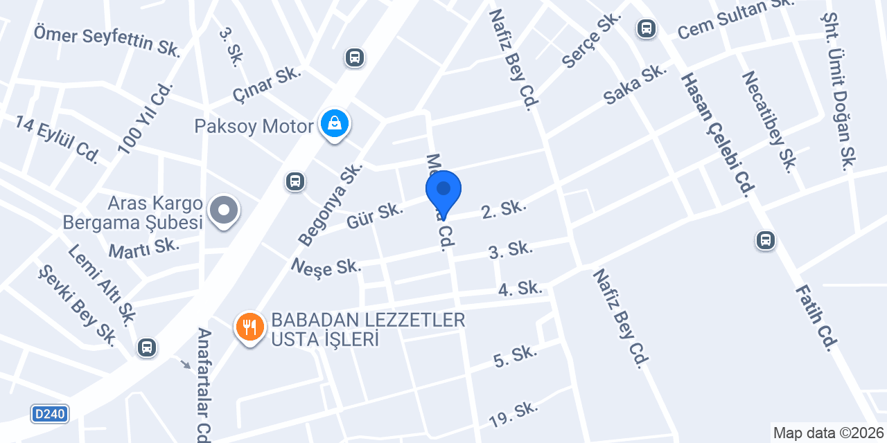 Anıl Oto konumu