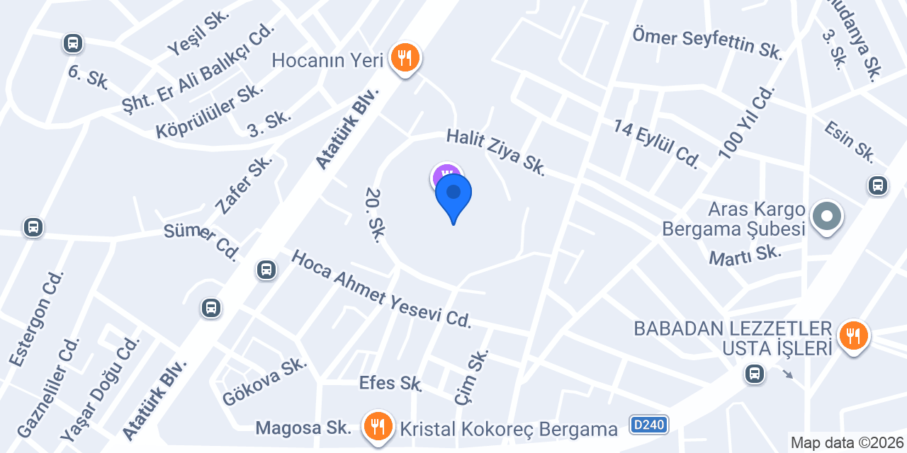 Kilo kontrol Merkezi Bergama konumu
