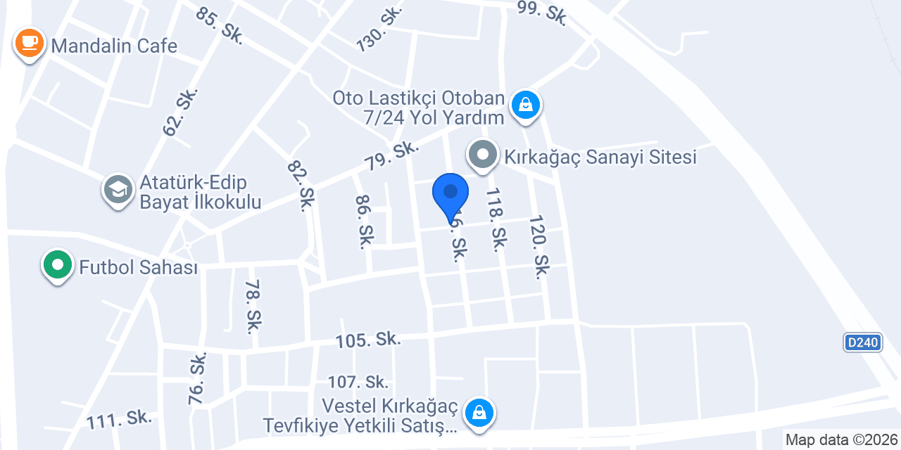 Tangal mobilya dekorasyon konumu