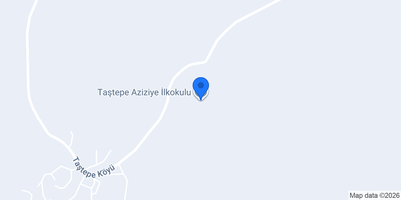 Taştepe Aziziye İlkokulu konumu