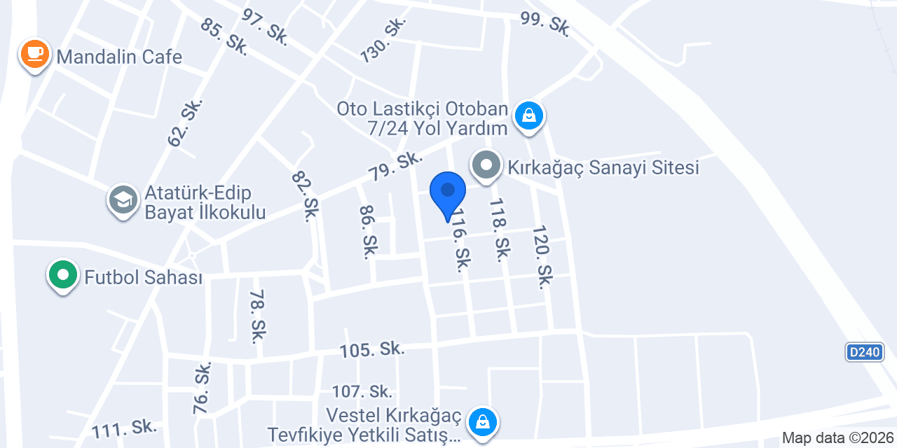 Gülerm Mobilya konumu