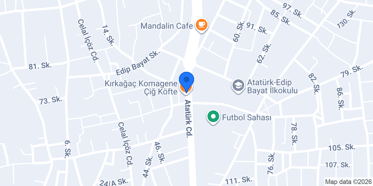 Brother Cafe ve Restaurant - Kırkağaç konumu