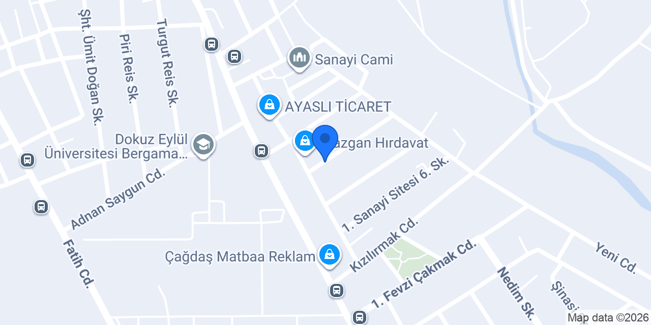 BERGAMA EKSPERTİZ BESHOM konumu