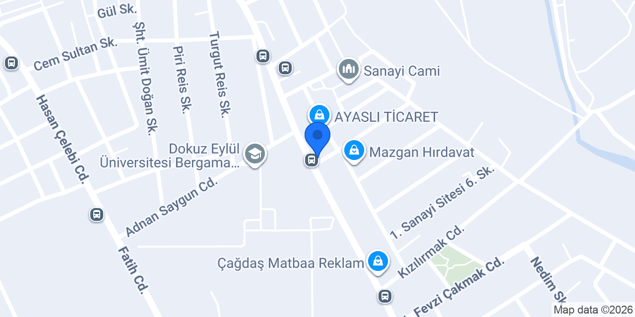 Nazar Motor konumu