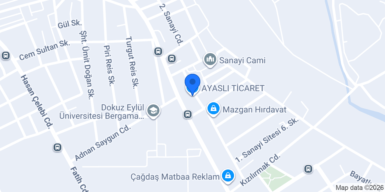 AYASLI TİCARET konumu