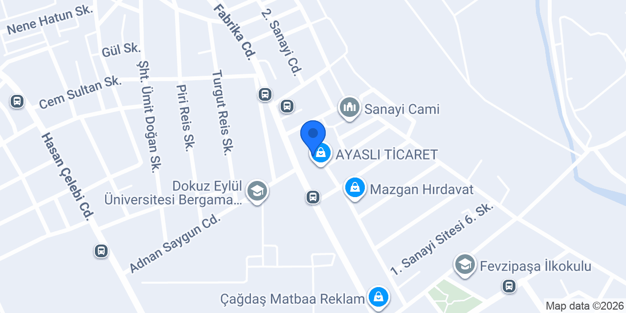 YÖRÜKOĞLU HIRDAVAT konumu