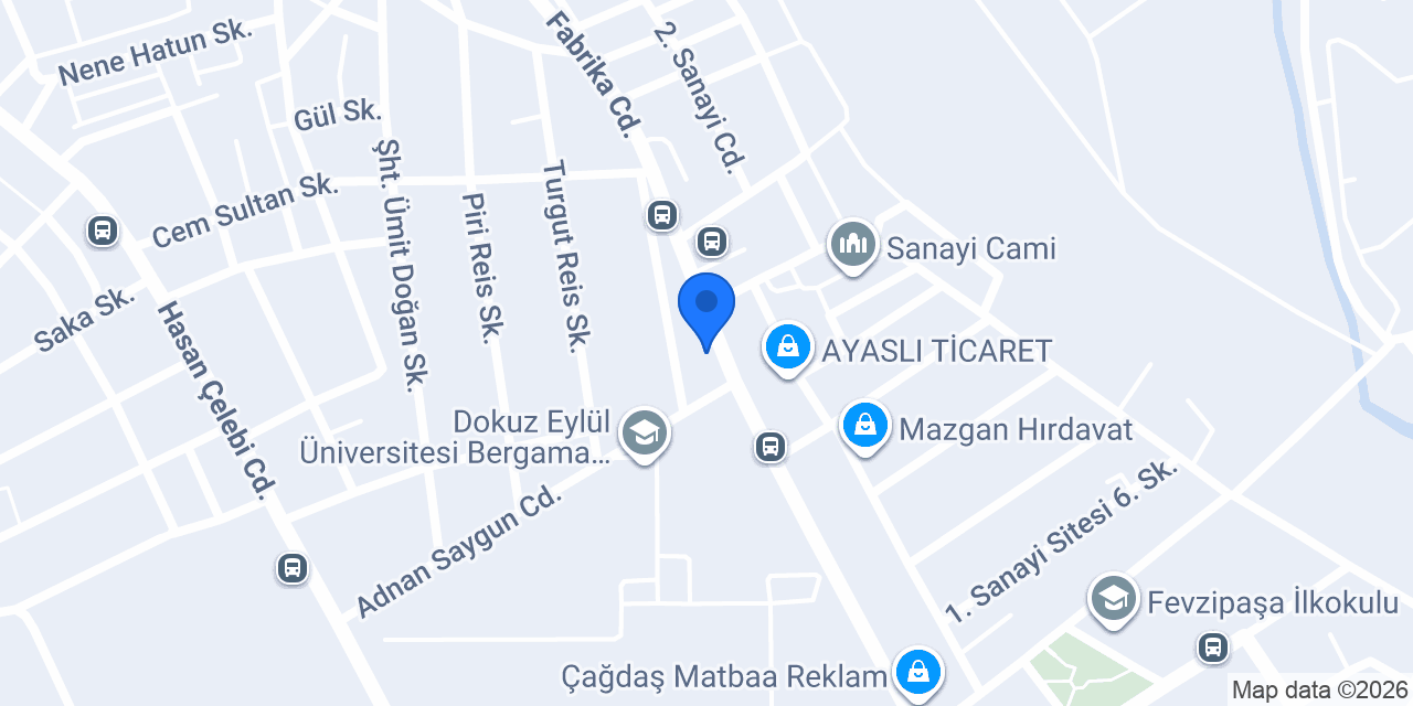 ŞEN TİCARET konumu