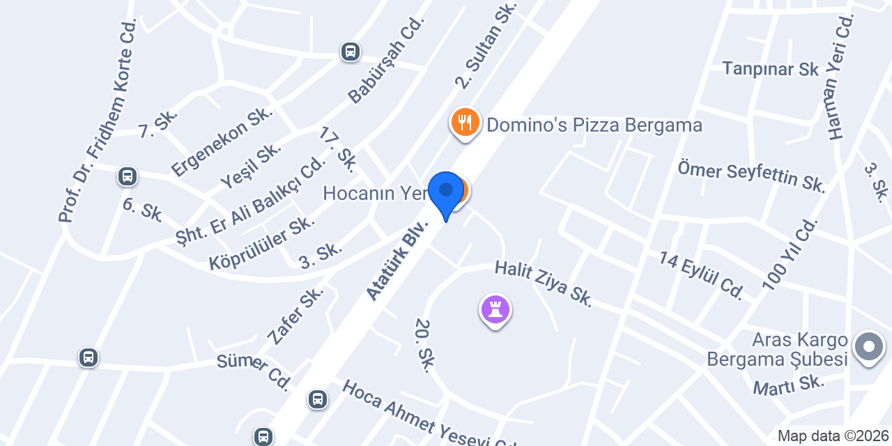 Palet Kırtasiye konumu
