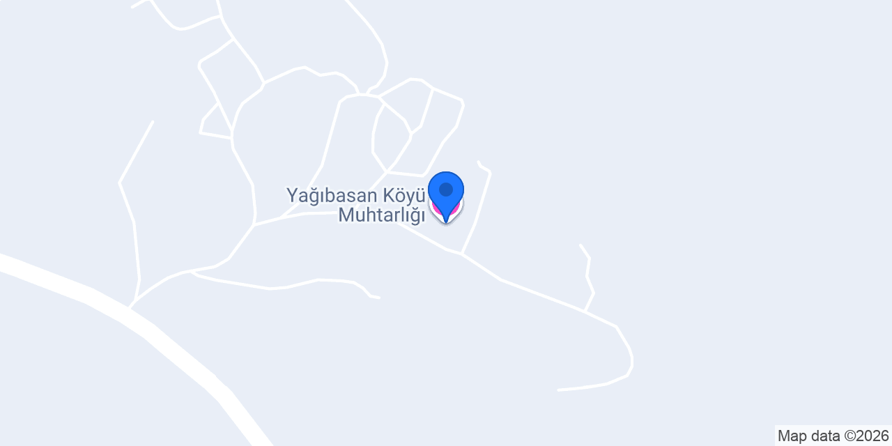 Yağıbasan Köyü Muhtarlığı konumu