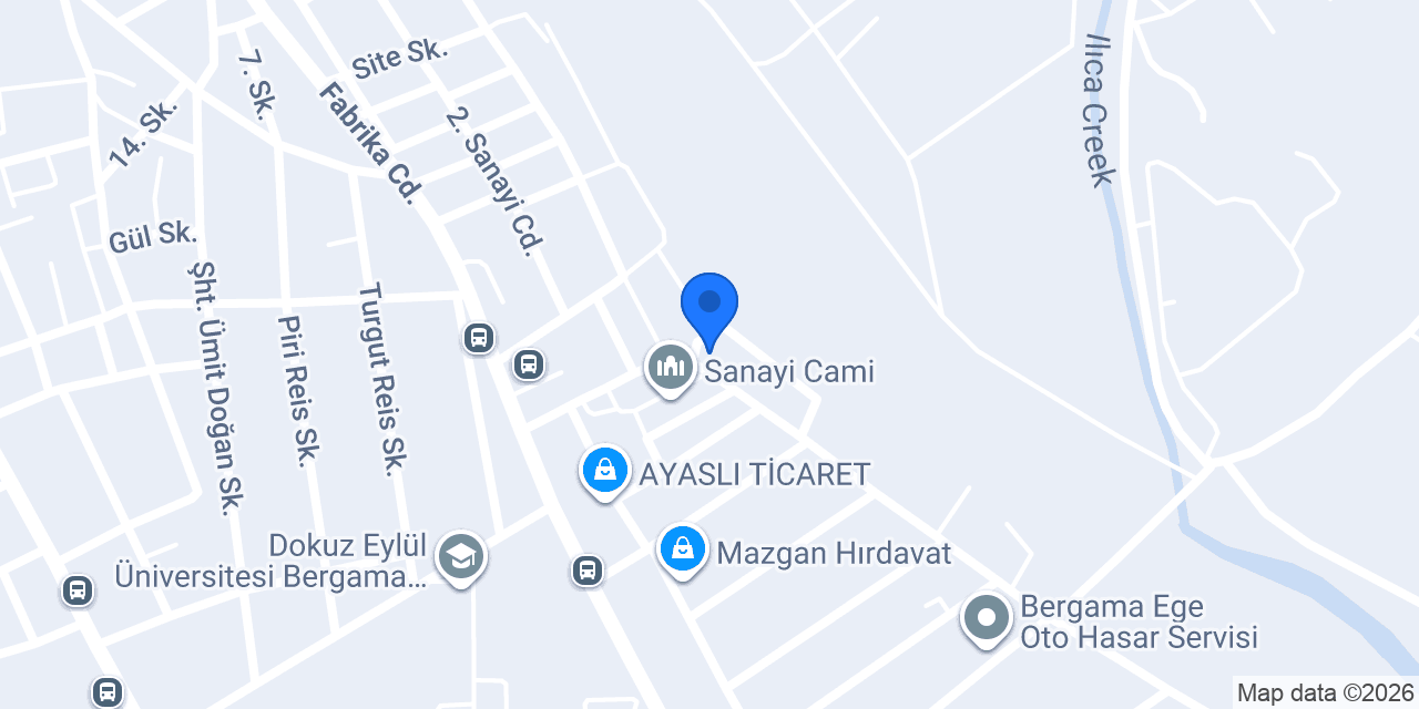 Kavaklı Metal konumu