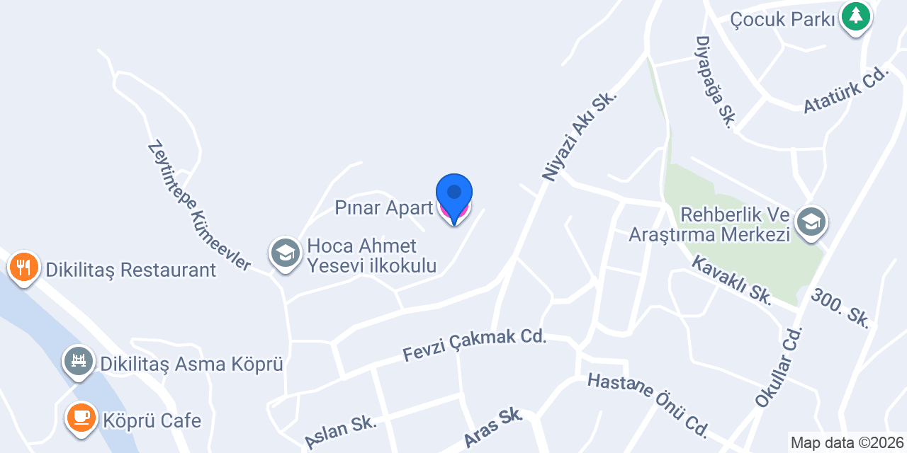 Pınar Apart konumu