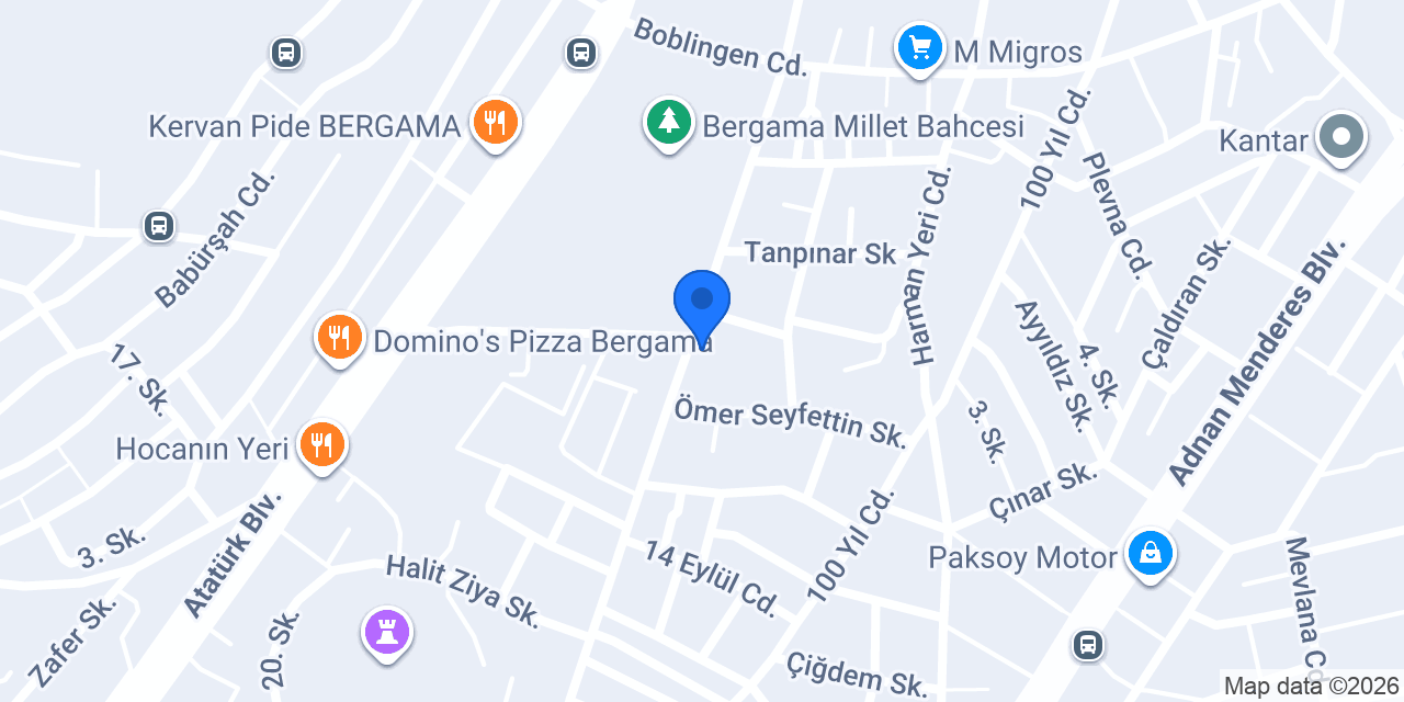 Bergama elektrik konumu