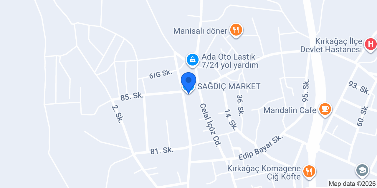 SAĞDIÇ MARKET konumu