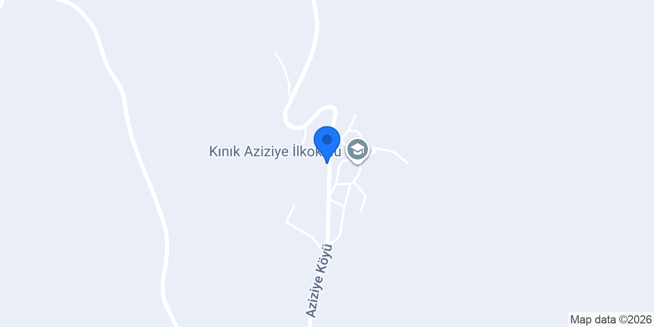 Aziziye Köyü Muhtarlığı konumu