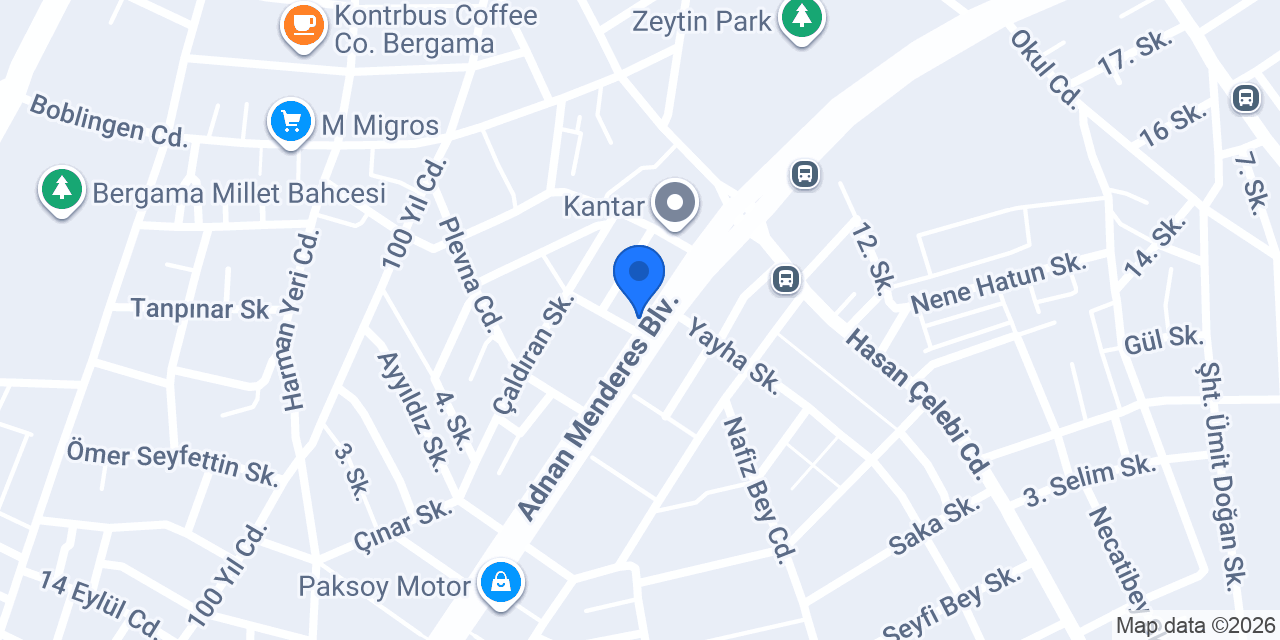Radikal Kurs Bergama konumu