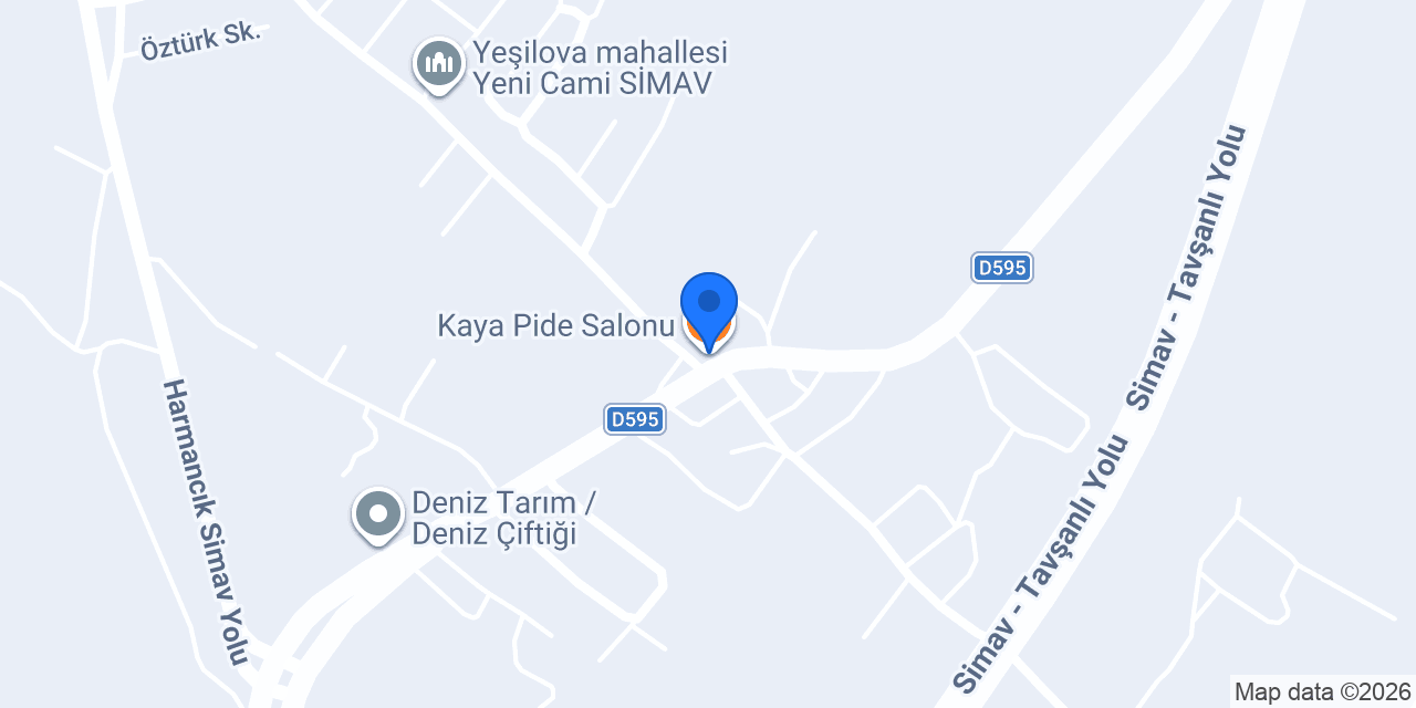 Kaya Pide Salonu konumu