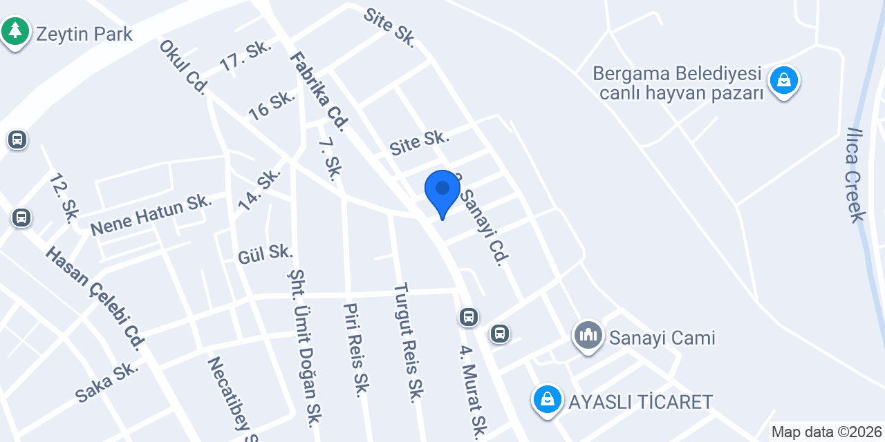 AFM Hırdavat Ticaret konumu