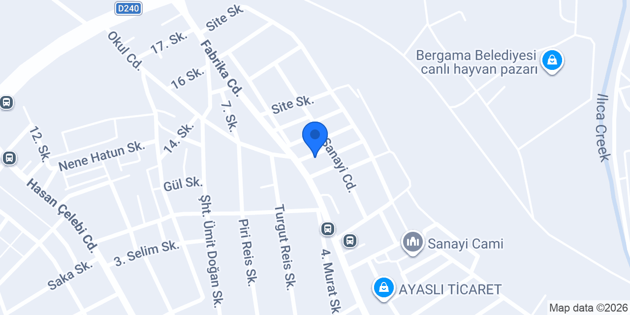 Eroğlu Ticaret konumu