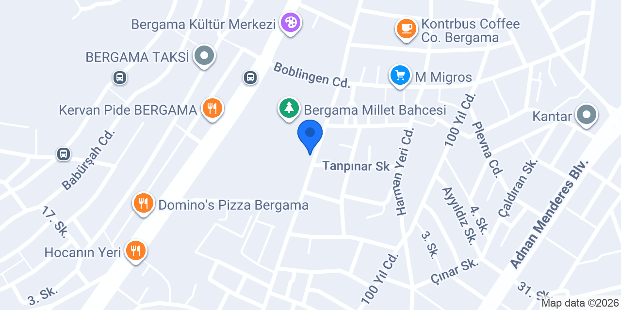 İnanyapı İnşaat konumu