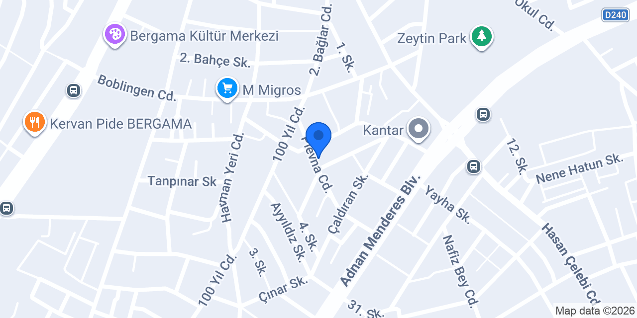 Kristal Emlak konumu