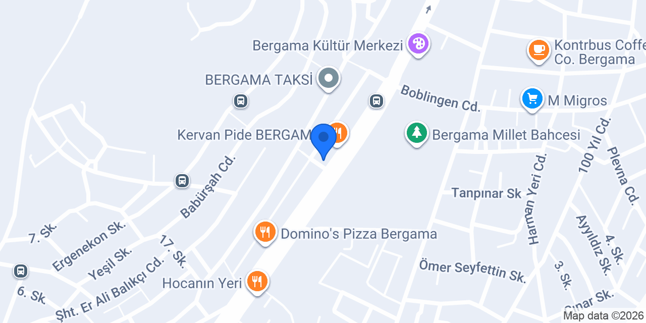 DAPİX CHİCKEN DÖNER BERGAMA DAPİKS konumu