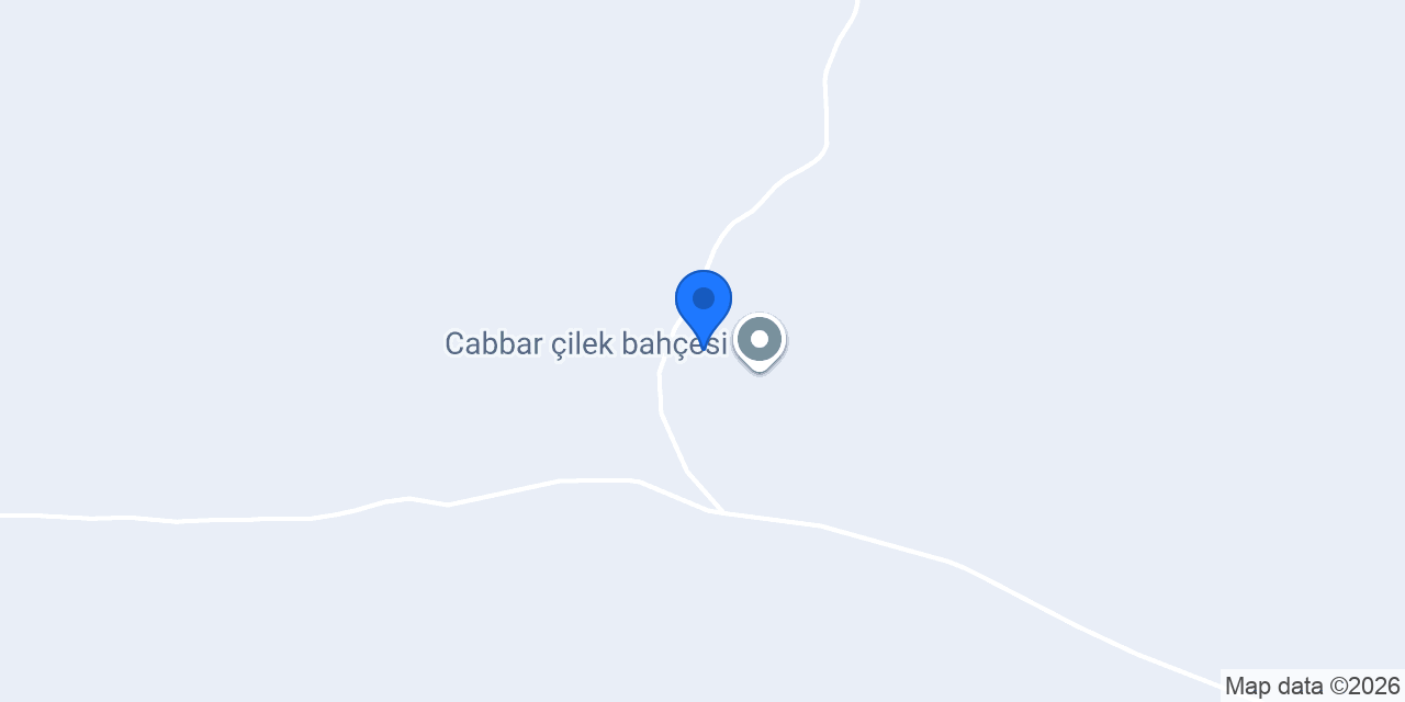 ÇİLEK BAHÇESİ konumu