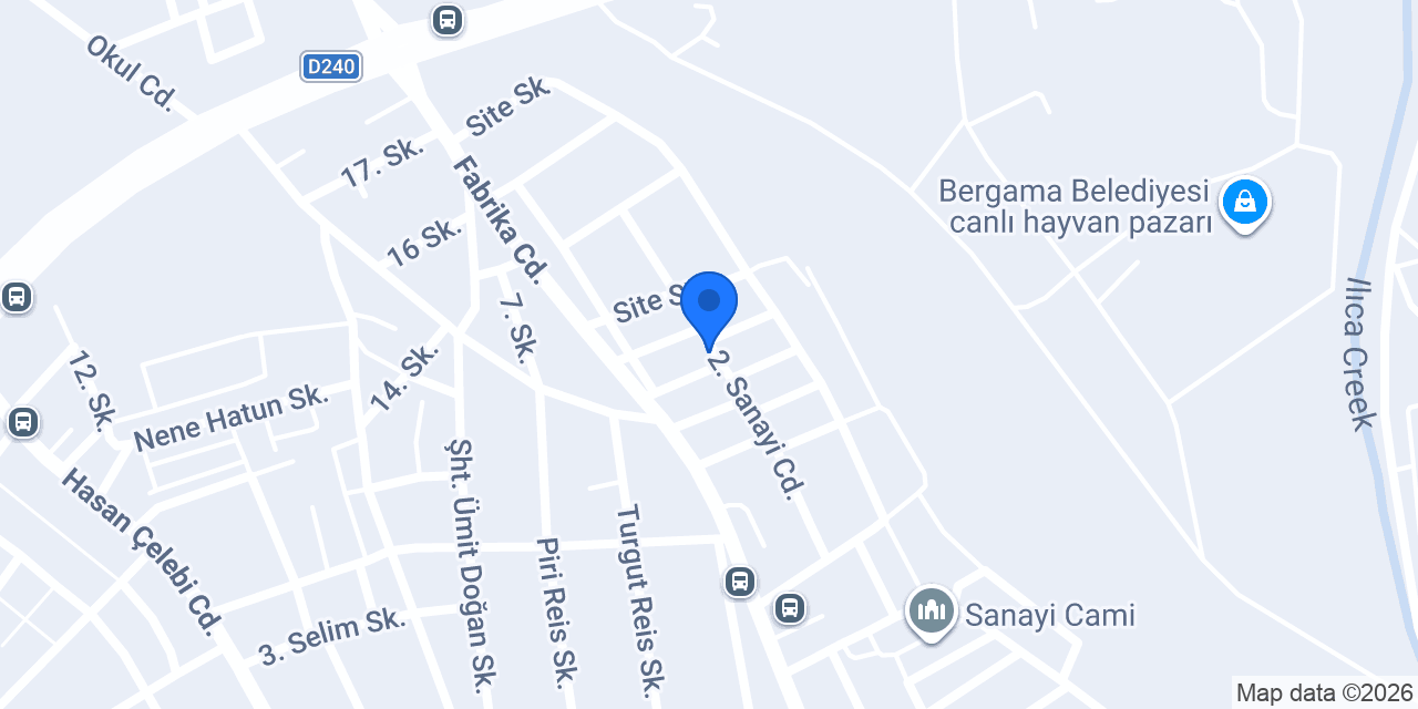 Bergama İstanbul oto konumu