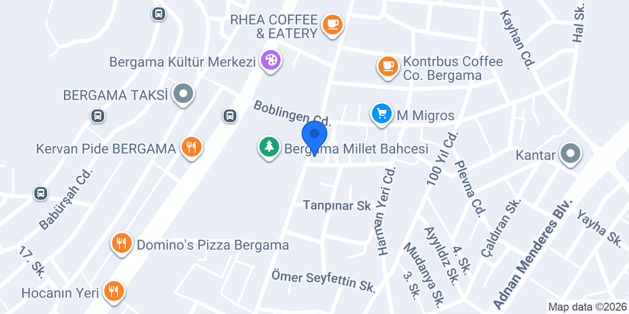 Süper Roma Cafe konumu