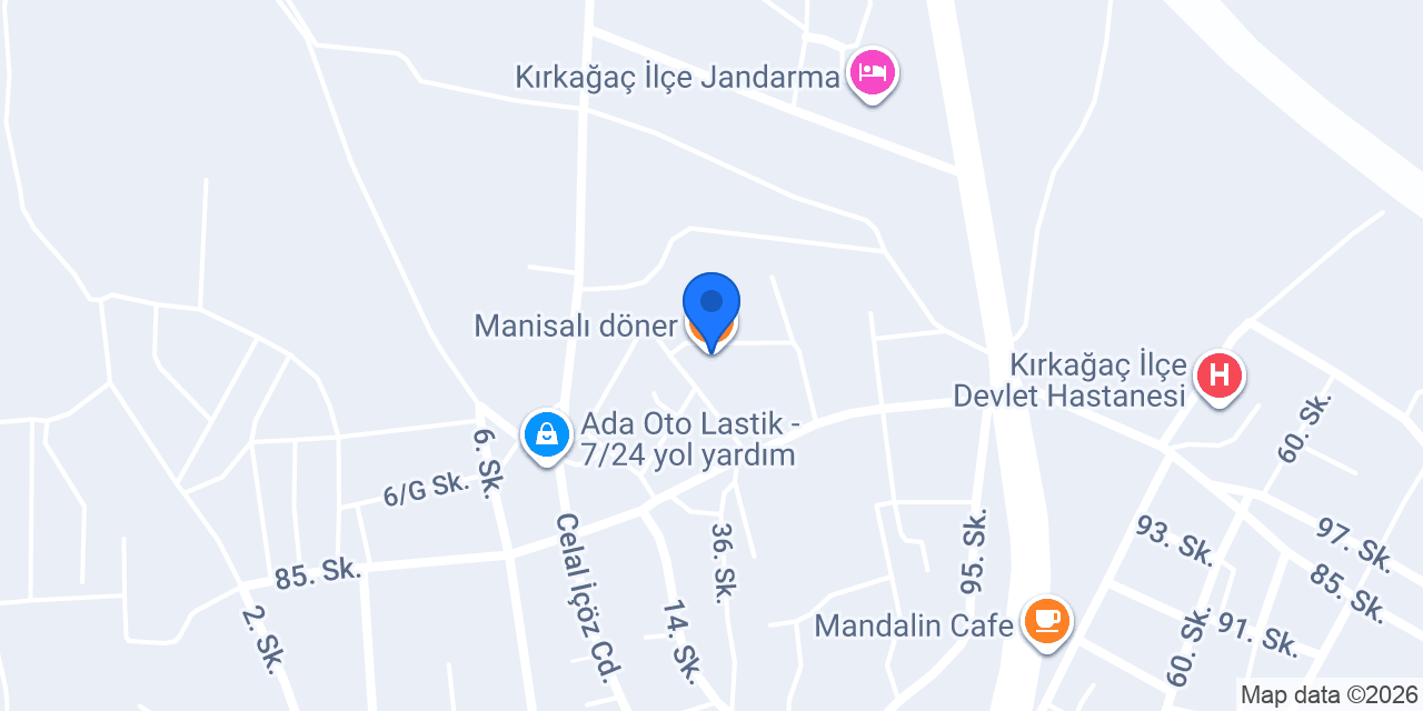 Manisalı döner konumu