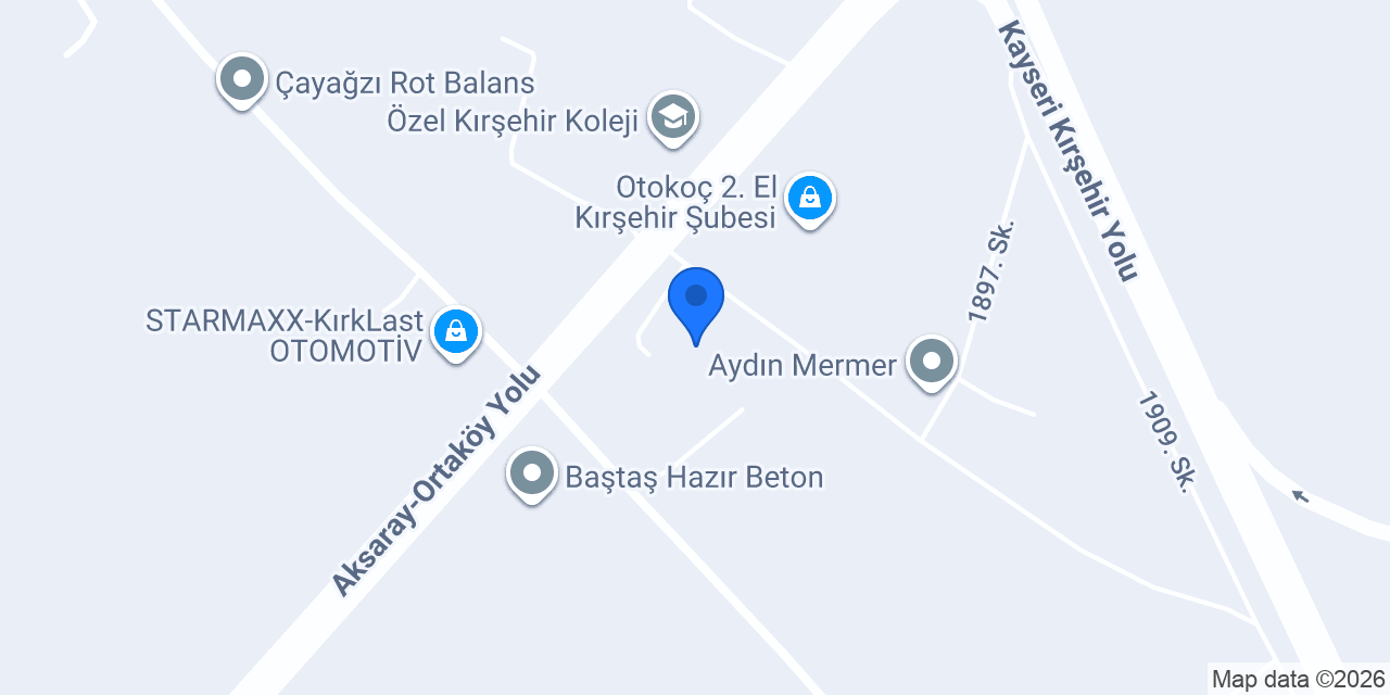 Aslans Mobilya konumu
