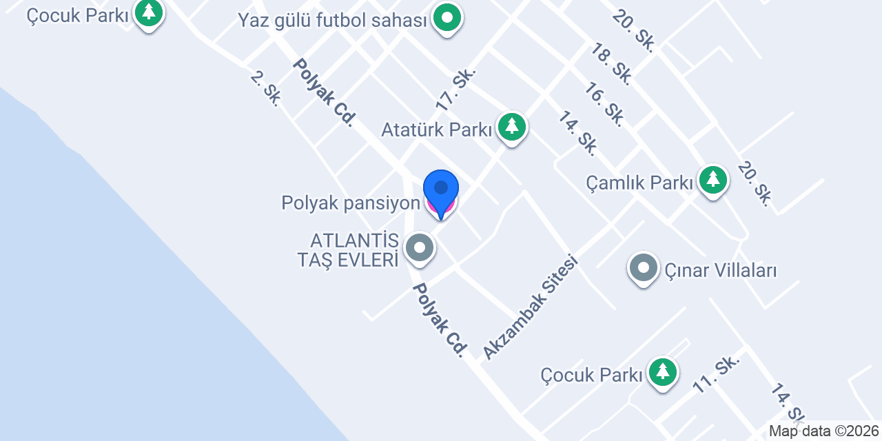 Polyak pansiyon konumu