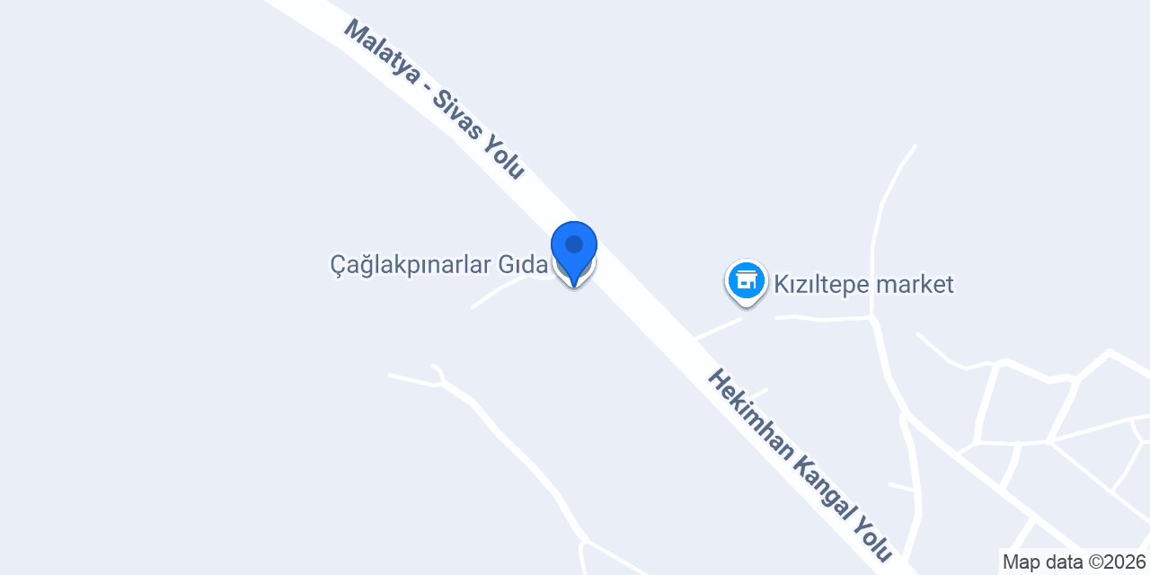 Çağlakpınarlar Gıda konumu