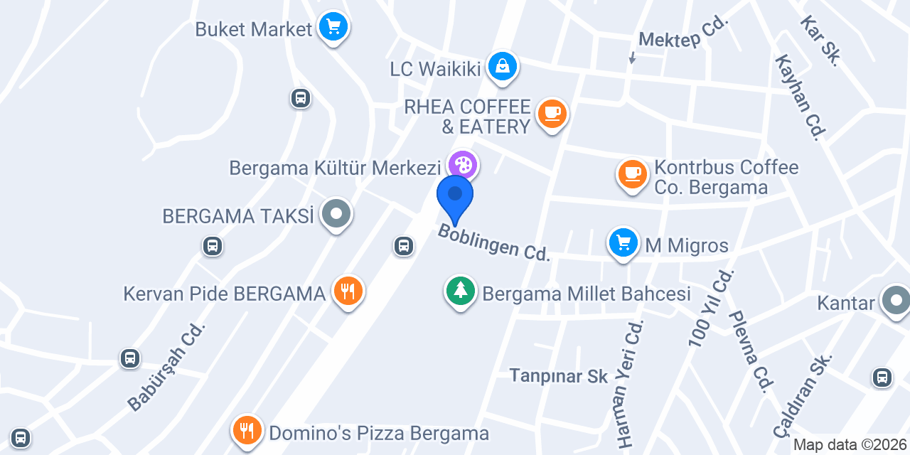 Cadde Waffle konumu