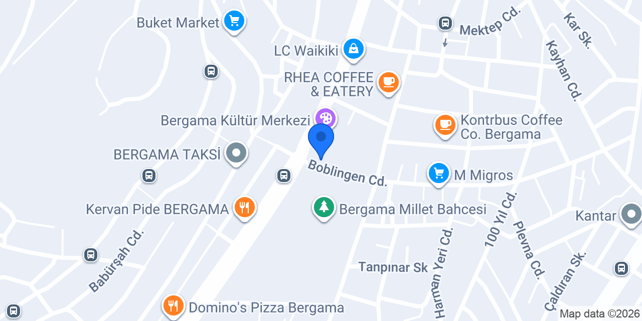 perga köftecisi konumu